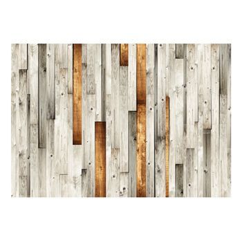 Papel Pintado 3d - Tema De Madera (200x140 Cm)