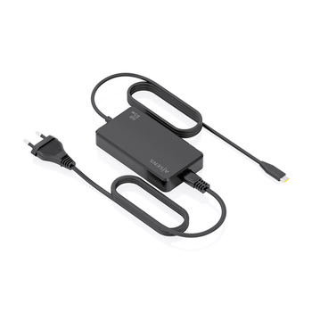 AISENS - CARGADOR DE SOBREMESA GaN 65W PD3.0 1XUSB-C 1.8M, NEGRO