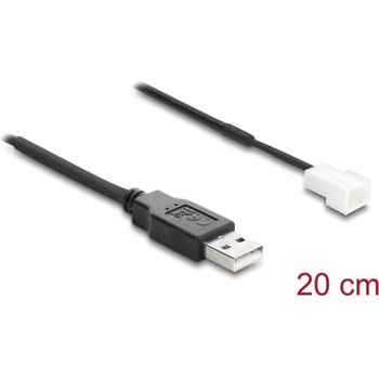 Cable Delock USB 3 Pin Lüfterkabel 20 cm