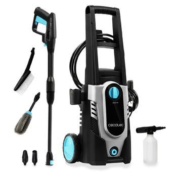 Hidrolimpiadora Hidroboost 1600 Car&bike. 1600 W, Especial Para Coche Y Bici. Compacta, Potente Y Portátil. Botella Para Jabón Y Cepillos Especiales. Caudal Máx 426 L/h, 135 Bar