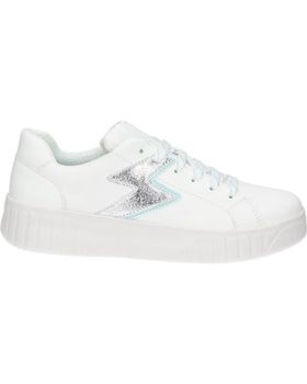 de GEOX J45DVA 0BCBN J MIKIROSHI WHITE-AQUA C1393