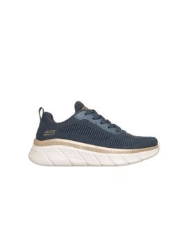 Zapatillas Skechers Bobs B Flex Hi - Flying Hi Mujer Azul marino/Dorado