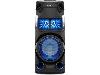 REACONDICIONADO Seminuevo Muy bueno Altavoz de gran potencia - Sony MHC-V43D.CEL, 4.1 Canales, Iluminación ambiental, Karaoke, Bluetooth, Mega Bass