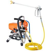 pulverizador de pintura airless 2200 w 2 lmin 3000 psi con manguera de 9 m