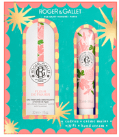 rogergallet fleur de figuier agua perfumada 30 ml  crema manos 30 ml