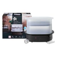 tommee tippee advanced steam electric steriliser black