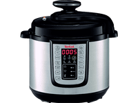 olla electrica - tefal cy505e all-in-one multicooker 1200w 6 l 25 programas temporizador a presion gris