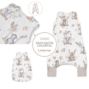 Pack Colorful world SACOS DE DORMIR-P07