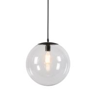 lampara colgante vidrio transparente