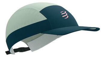 Gorra compressport 5 panel light azul