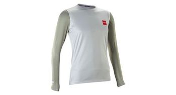 Maillot de manga larga leatt gravity 2 0 blanco verde  mujer