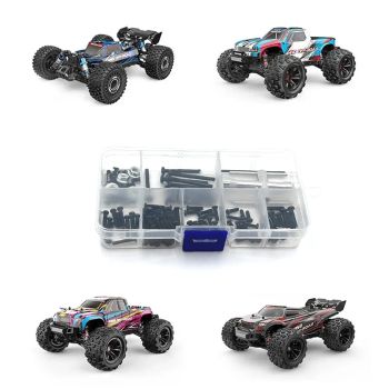 Caja de herramientas para tornillos de coche RC para MJX 16207 16208 16209 16210 H6 Piezas de coche RC