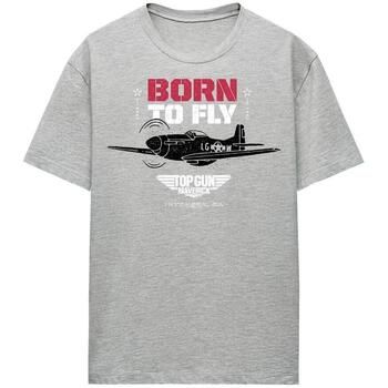 Top Gun Camiseta Born To Fly para mujer