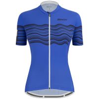 santini womens tono profilo jersey - m - blue