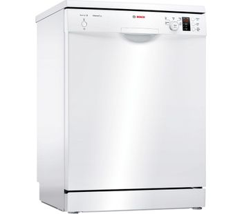 BOSCH SMS25AW00G Full-size Dishwasher - White, White