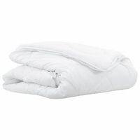 duvet 2 en 1 200 x 140 x 10 cm invierno poliester transpirable vidaxl
