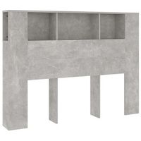 mueble cabecero gris hormigon 140x185x1045 cm vidaxl