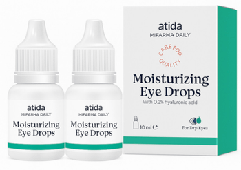 Atida Gotas Oculares Hidratantes Ojo Seco 2x10 ml