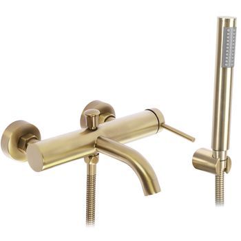Grifo De Bañera Rea Spot Brush Gold