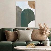 pintura decorativa lienzo 3d rfb25070 multicolor 50x70 cm