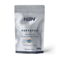 peptopro de hsn  sin sabor 500 g  34 tomas por envase 100 hidrolizado de caseina  ideal antes durante despues de entrenar  no-gmo vegetariano sin gluten