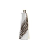 jarron metal hierro 19x19x48 bicolor