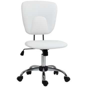 Silla de oficina 50x54x96.5 cm blanco