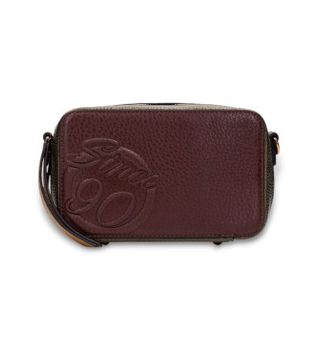 Hispanitas para mujer. BI254158 Bolso Samba Met marrón (OSFA), Casual, Poliuretano