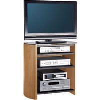finewoods hifi series fw7504 750 mm tv stand - light oak