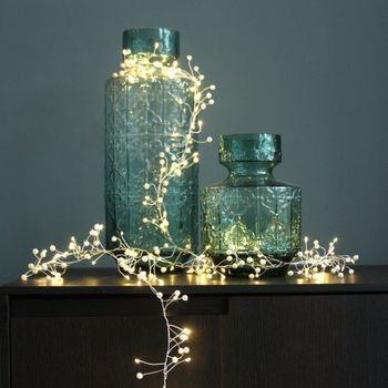 Pearl Cluster Battery Operated Fairy Lights