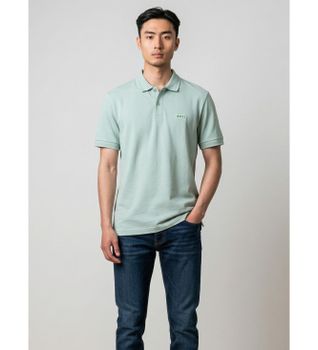 BOSS para hombre. 50554574 Polo Pio verde (S), Casual, Algodón, Manga corta