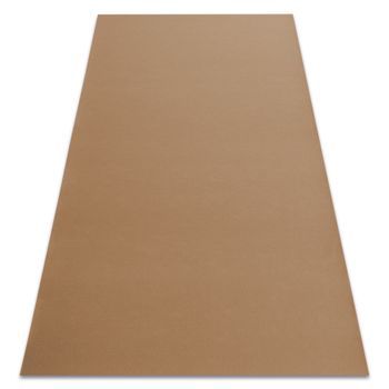 Alfombra Con Refuerzo De Goma Rumba 1995 Un Solo Color Beige 130x200 Cm