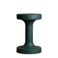 mesa auxiliar de metal verde