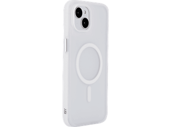Funda móvil - ISY ISC 2443, Carga Magsafe, Para iPhone 15, Blanco