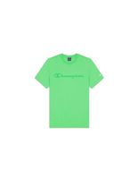 camiseta champion crewneck verde hombre