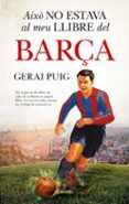 Això no estava al meu llibre del Barça