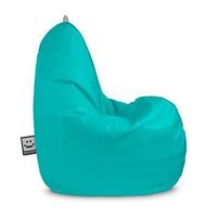 puff pera relax polipiel  turquesa happers xl