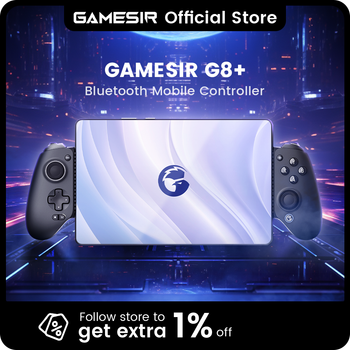 ​ GameSir G8+ Controlador de Juegos Bluetooth con Efecto Hall para Nintendo Switch 2, Teléfono Android, Tabletas, iPhone, iPad, PC