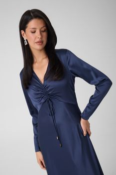 Vestido Largo De Satén Marciano