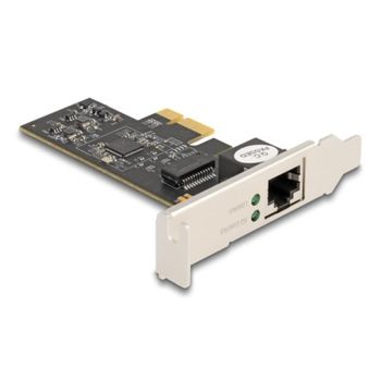 Tarjeta de Red Delock PCI Express x1 RJ45 5 Gigabit LAN Ethernet 5000 Mbps