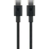 cable usb-c a usb-c 05 m goobay 66316 usb 20 negro