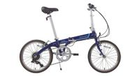 dahon piazza d8 bicicleta plegable 8v azul 2022