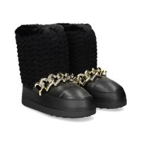 love moschino botines planos mujer - negro talla 3738