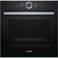 bosch hbg6764b6b electric smart oven - black black