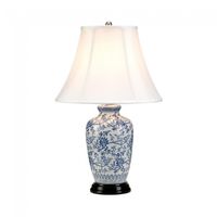 lampara de mesa blue ginger jar