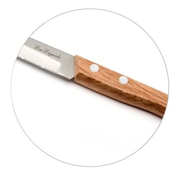 Juego de 4 cuchillo  essentiel madera natural madera natural madera n