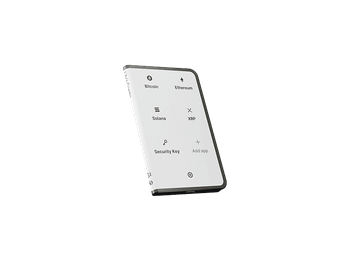 Crypto Wallet - Ledger Stax™ + Recovery Key, Bluetooth, 1.8MB Almacenamiento, Pantalla Táctil Curva E Ink® 3.7