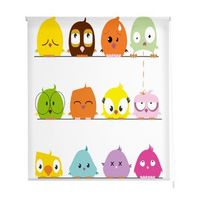 estoralis - estor enrollable translucido  estampado infantil  150 x 180 cm anchoalto tamano tela 147 x 175 cm  i-3044 unico