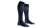 x socks trailrun perform helix otc negro gris oscuro