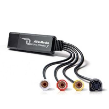 Capturadora de Vídeo AVerMedia DVD EZMaker 7 USB Windows